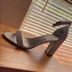 Women’s silver heels